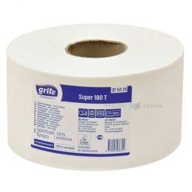 2-слойная туалетная бумага Grite Super 180T 9,7см ширина, в рулоне 180м