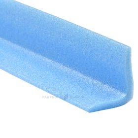 Синий защитный уголок из NMC-вспененного полиэтилена L-профиль 45х45мм длиной 2м