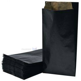 Black paper bag 9+5x19cm 35g/m2, 100pcs/pack