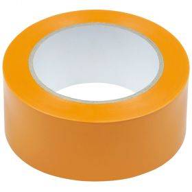 Orange warning tape 50mm wide, 33m/roll