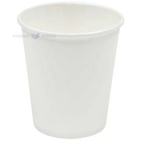 White biopaper cup 300ml with diameter 90mm, 50pcs/pack