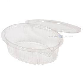 Food container with joined lid 750ml 190x145x60mm, 100pcs/pack