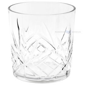 Пластиковый стакан для многоразового использования Crystal 325мл SAN 500х моек в посудомойке