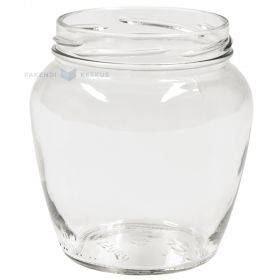 Glass jar without lid Amfora 550ml diameter 82mm