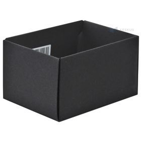 Чёрное основание для картонной коробки футляр 110x80x65мм