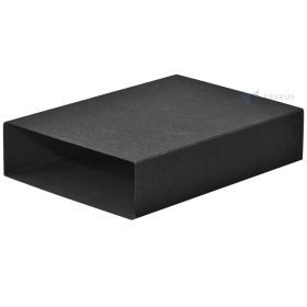 Black case lid for slider box 110x80x25mm