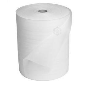 White PE-foam material for softening 60cm wide, 300m/roll