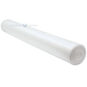 White PE-foam material for softening 120cm wide, 10m/roll