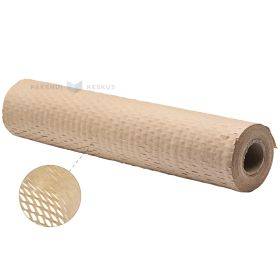 Brown honeycomb paper 40cm wide 70g/m2, 25m/roll