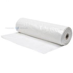Tire bags / White plastic bag 70+30x120cm, 200pcs/roll