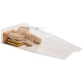Polypropylene bag 5,5+3,5x15cm, 50pcs/pack