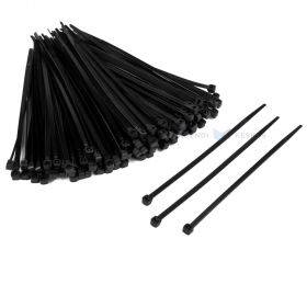 Black cable tie 3,6x150mm, 100pcs/pack