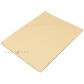 Champagne beige silk paper 50x75cm 14g/m2, 24pcs/pack