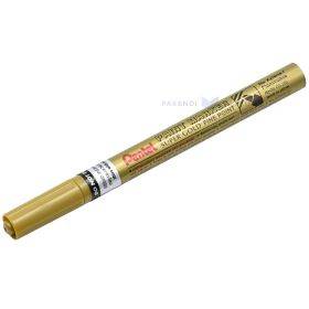 Permanent golden marker Pentel MSP10X with rounded tip 1,0mm