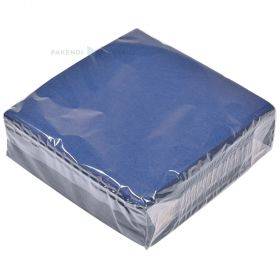 3-layered blue napkin 33x33cm, 50pcs/pack