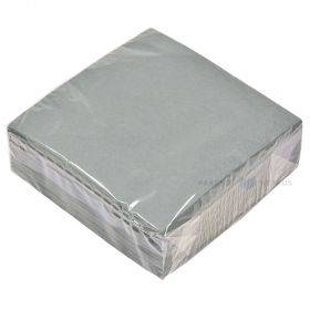 3-layered gray napkin 33x33cm, 50pcs/pack