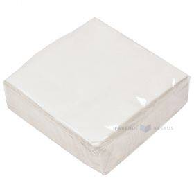 3-слойная салфетка белая 33х33см, в упаковке 50шт