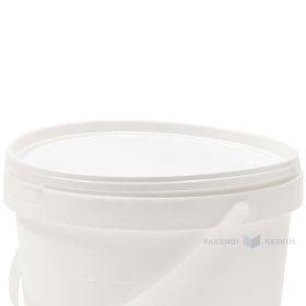 White lid for 3000ml / 3L bucket with diameter 195mm