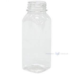 Пластиковая бутылка с гранями из ПЭТ без крышкой объёмом 330мл / 0,33л диаметром 38мм