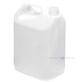White plastic canister without corc (38mm) 5000ml / 5L