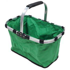 Collapsible polyester basket 43x27x23cm