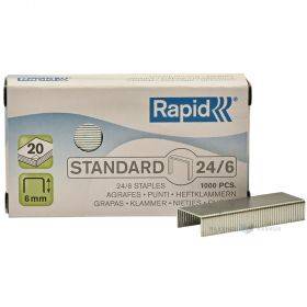 Staples Rapid Standard 24/6 copper, 1000pcs/box