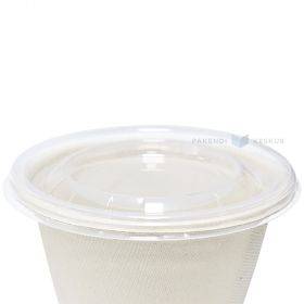 Lid for 750ml food cup with diameter 17cm biodegradable/compostable, 50pcs/pack