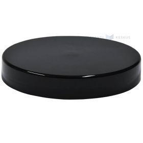 Black lid for plastic jar diameter 70mm