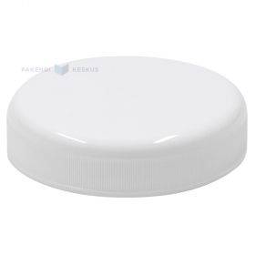 White lid for plastic jar diameter 63mm