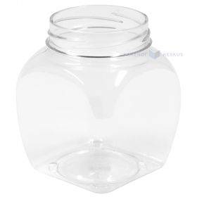 Plastic jar "Lantern" PET 800ml diameter 83mm