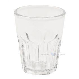 Reusable plastic shot glass 40ml SAN 500x machine washable
