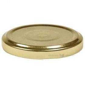 Golden lid for glass jar diameter 63mm height 8mm