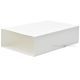 White case lid for slider box 220x160x65mm