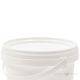 White lid for 1000ml / 1L bucket with diameter 130mm