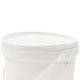 White lid for 3000ml / 3L bucket with diameter 195mm