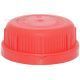 Red locking cap with EPE coating for HD canister diameter 60mm