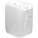 White plastic canister without corc (45mm) 10 000ml / 10L