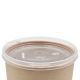 Transparent lid for 750ml food cup diam. 118mm PP, 25pcs/pack