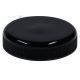 Black lid for plastic jar diameter 63mm